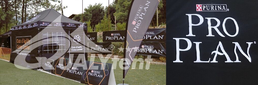 Tenda dobrável Premium 3x4.5m, tenda personalizada para Purina Pro Plan Tenda dobrável Premium 3x4.5m, tenda personalizada para Purina Pro Plan