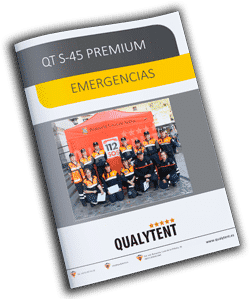 Tendas dobráveis Rescue Qualytent