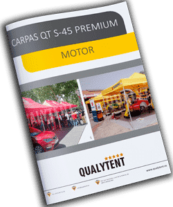 Tendas dobráveis para desportos motorizados