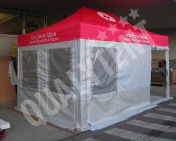 Tenda dobrável Rescue de 3x4.5m Qualytent