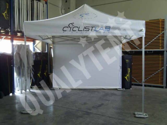 Tenda estampada para Cyclistlab, tendas dobráveis de 3x3m