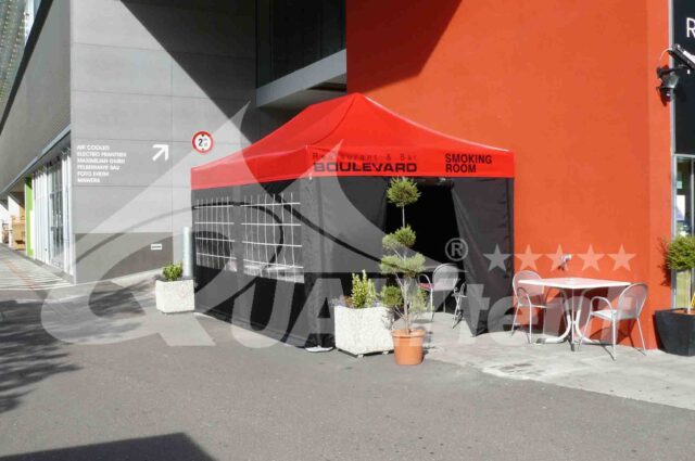 Tendas smoking room de 4.5x3m QT S-45 Premium