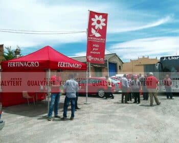 Tendas estampadas para Fertinagro