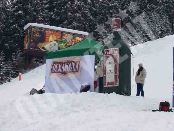 Tenda personalizada para Demanovka de 3x3m