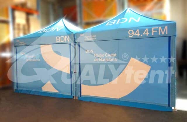 Tendas digitais de 3 por 3m
