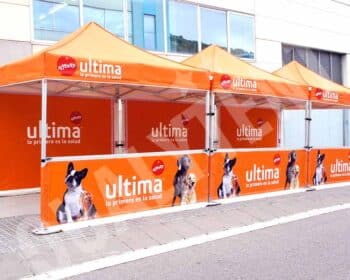 Tendas personalizadas para Affinity Ultima