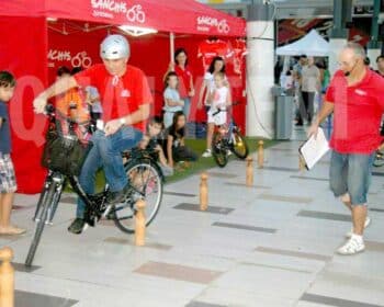 Tenda dobrável personalizada para Bicicletas Sanchís