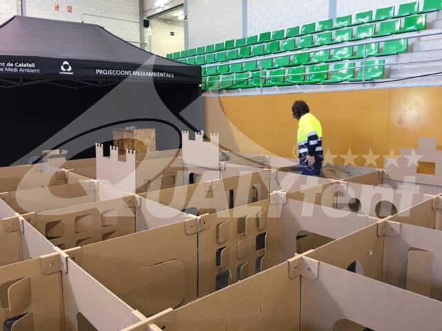 Tendas dobráveis impressas da Qualytent