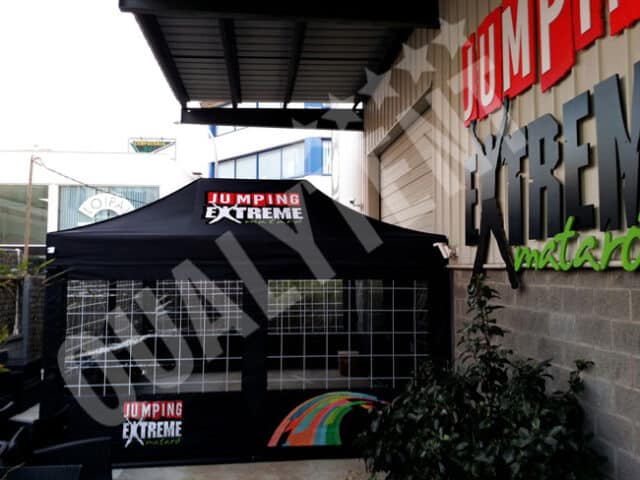 Tenda dobrável de 4.5x3m QT S-45 Premium