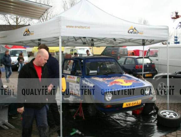 Tendas dobráveis para motor