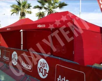 Tendas dobráveis de 3x4.5m personalizadas Adecco
