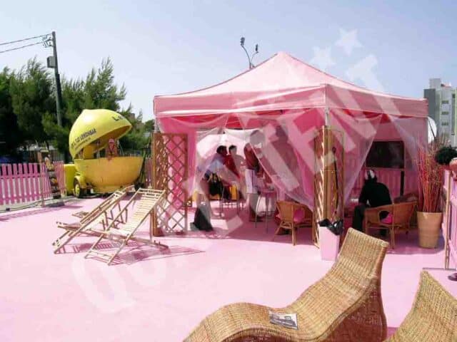 Tendas elegantes para eventos