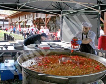 Tendas dobráveis de 5x5m para catering